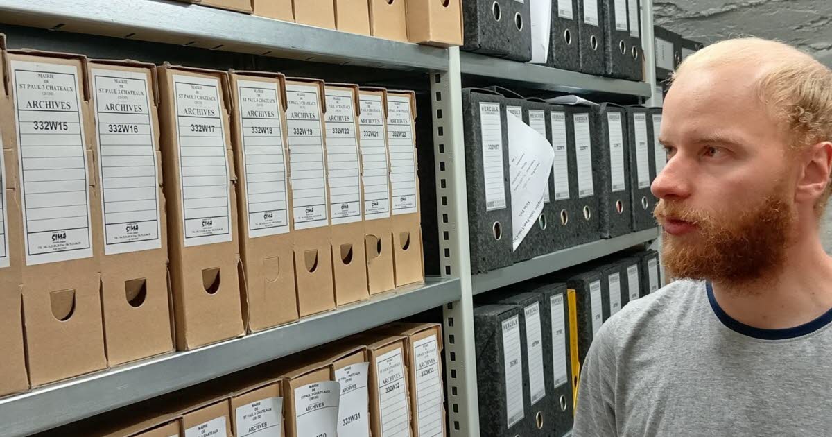, Saint-Paul-Trois-Ch&acirc;teaux 370 m&egrave;tres d&rsquo;archives municipales &agrave; g&eacute;rer