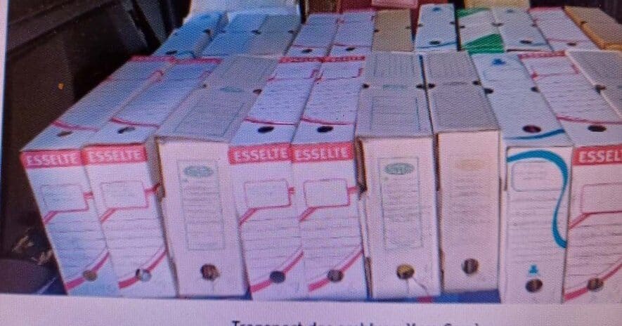 , Les documents historiques du village de Homps remis aux Archives d&eacute;partementales du Gers