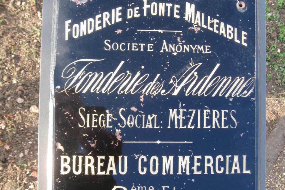 plaque fonderie pont-audemer