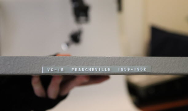 Voici la bo&icirc;te dans lequel il a &eacute;t&eacute; retrouv&eacute;. Photo Catherine Bonnet