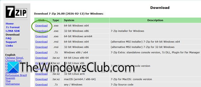 , Impossible de terminer l&rsquo;extraction des archives sous Windows 11
