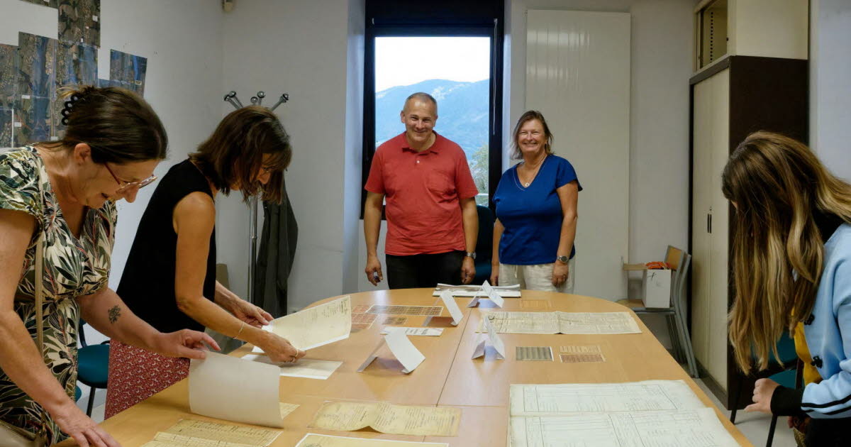 , Saint-Martin-Bellevue Les archives de Saint-Martin-Bellevue ont d&eacute;voil&eacute; leur histoire