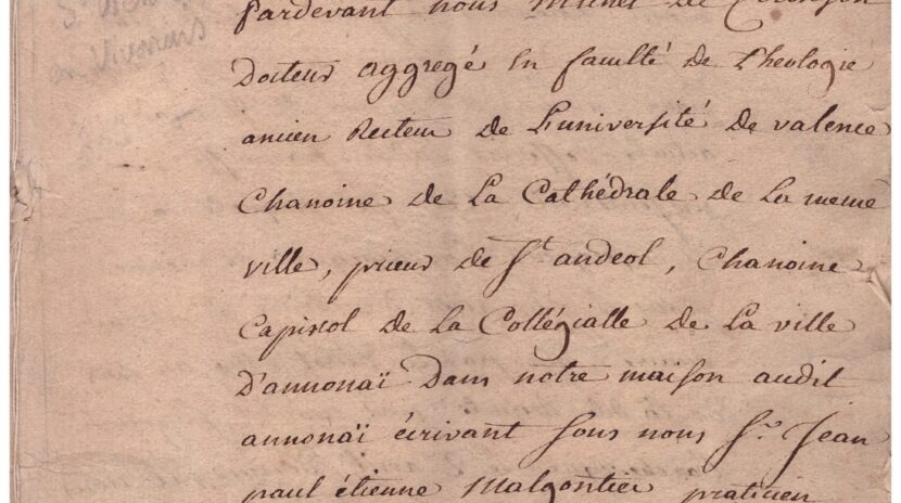 , Projet communal &ndash; &Agrave; Saint-Victor, les archives municipales r&eacute;organis&eacute;es